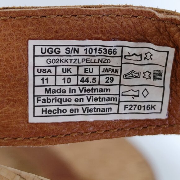 UGG Braven Flip Flop Leather Upper Men\'s 11 main image 10